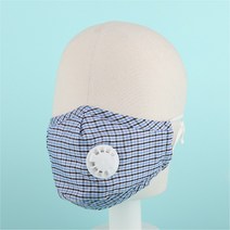 탈부착가능 클로즈 필터마스크 색상 체크, 1개