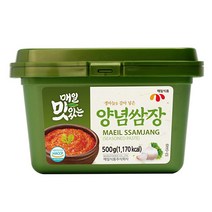 생마늘을 갈아넣은 양념쌈장 500g, 1개