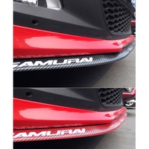 아우디 벤츠 BMW 범퍼보호 카본 셀프 몰딩 모하비 악세서리 수입차몰딩 QM6, 블루카본