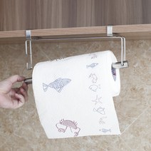 무타공마켓 걸이형 스텐 키친타올걸이 흘러내림방지