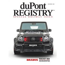 당일발송 Dupont Registry Usa 2021년12월호 미국자동차 잡지 듀퐁 레지스트리 미국의 초고가 차량 갤러리 BRABUS ROCKET 900 Usa2021년12월호