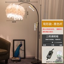 신혼집 장스탠드 플로어 조명 북유럽 안방 촬영소품 스튜디오 거실 무드등 인테리어, 블랙 12W 3단