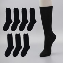 싹스윕 여성 베이직 하이롱 22cm 장목 양말 8켤레