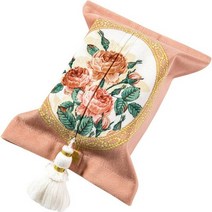 티슈케이스 각 휴지케이스화장지 홀더 재사용 가능한 티슈 여행용 벨벳 박스 커버 페이셜 냅킨 보관 직, 20 HS