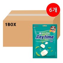 롯데 애니타임 민트 185g x 6봉(1박스), 1개