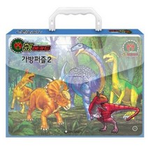 새샘 05 공룡메카드 4종 가방판퍼즐2 SS4971, 1세트