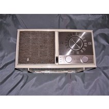 1959 빈티지 제니스 모델 723 AM/FM 테이블 라디오 워킹
