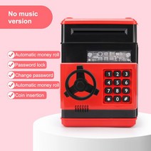 스마트금고 개인금고 미니 가정용 대형 금고Electronic Piggy Bank Safe Box Money For Children Digital C, 04 no music E