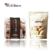신궁전통한과 명인꿀약과 100g(띠지) + 달콤한유과 120g