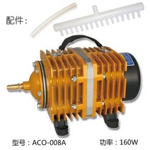 기포기 2구 에어펌프 산소발생기 수족관 어항 산소기 무소음 기포발생기, ACO-008A160W가표준입니다.