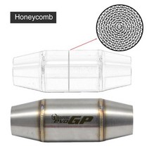 SCL MOTOS 오토바이 35MM 스테인레스 스틸 배기 파이프 머플러 촉매 확장 챔버 CRF RMZ DRZ KTM YZF KXF WRF WR YZ, CHINA|Model B - GP-001