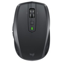 Logitech-MX Anywhere 2S 무선 블루투스 마우스 오피스 멀티 장치 제어 2.4Ghz 나노 pc용, [02] Black