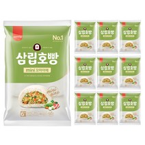 삼립 냉동 꼬마호빵 야채 6입, 240g, 10봉