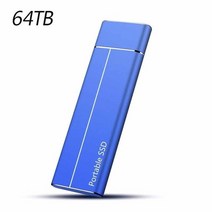 외장 cd롬 rw 노트북 블루레이 cd플레이어 시디 플레이어 odd 3.0 100 원래 고속 16tb 2tb ssd 64tb 30tb 휴대용 외부 솔리드 스테이트 하드 드라이브, 64TB 블루
