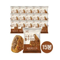 한우물 소불고기 구운 주먹밥 100g 15개, 100g x 15개