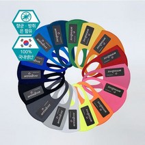 제이큐 은나노 네오프렌 국내생산KC인증 16색 3D입체마스크 X ( 4매입 ), 네오 (네이비)_L