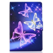 ebook리더기 이북 북 전자책 단말기 전자북IPad 9.7 케이스 2018 용 마그네틱 스탠드 쉘 Air 2 커버 공기 1 인치 A1823 6 세대 5 코크, 10 buttefly, 03 For Air 1 Air 2