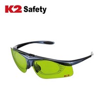 D [K2 Safety 보안경 KP-103B (#1.7)] 차광보안경 그린색 경량 작업 도수렌즈 부착 가능 K2보안경 DO, 차광보안경-그린