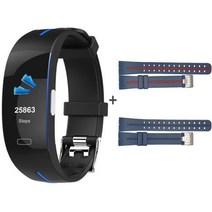 스마트밴드 샤오미스마트워치 H66 혈압 측정 심박수 모니터 PPG ECG 활동, Combination 2+Combination 2