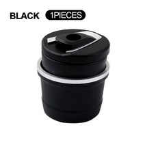 벤츠트럭부품자동차 led 재떨이 유니버설 컵 컨테이너 볼보 v50 fh 트럭 s60, 검은색, 현대를 위해