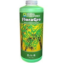 General Hydroponics FLORAGRO 액체 비료 1QT