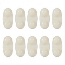 어군 탐지기 어탐기 더블 어트랙터 낚시 비즈 진동 물고기 어트랙터 10 pcs, 하얀색