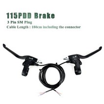 몽이몰 자전거 교체 부품 WUXING115PDD 47PDD Ebike 브레이크 5 성급 레버 차단 전원 전기 스쿠터 MTB 도로 이바이크 파크, 115PDD SM 3 pin