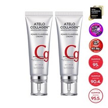 [미샤][2개] 아텔로 콜라겐 500 파워풀럼핑 크림 40ml, 단품, 단품없음