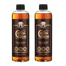 코튼하임 6 PLUS 6 FREE 찌꺼기가글 얼그레이 민트 500ml 코튼하임가글액(플루오르화나트륨), 2개