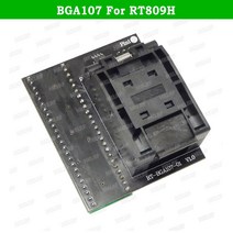 BGA107 어댑터 소켓 RT-BGA107-01 POS 기계 NAND rc RT809H 범용 프로그래머 용, 한개옵션0