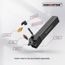 절삭공구홀더 MCLNR1616 외부 선삭 공구 터닝 거치대 바, [09] MCLNL2525M12, 09 MCLNL2525M12