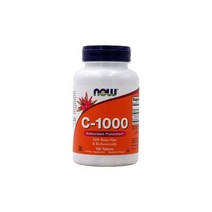 메가도스 비타민씨 추천 Now Foods 나우 푸드 비타민 C-1000 위드 로즈 힙 바이오플라보노이드 100 타블렛