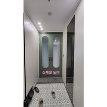 스페셜 도어_프렌치 여닫이 중문, 골드, 모루