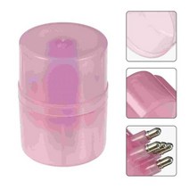 랩핑기 래핑기 랩포장기 실링기 에센셜 오일 롤러 병 두피 트리트먼트 헤어 어플리케이터 빗 오일 1 개, Pink