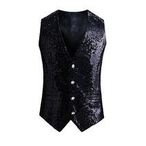 남자 트로트 무대 행사 조끼 반짝이 넥타이선물 공연 자켓 파티 가수