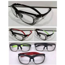 납안경 방사선 방지 보안경 방어용 눈보호 투명 고글, 뉴 실링 렌즈 0.75 근시 렌즈 외부 착용