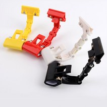 마트용품 POP 가격표시 평대 봉집게 POP가격표 쇼클립, 빨강
