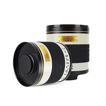 니콘 디지털 SLR 카메라와 호환 진투 500mm F6.3 MF 미러 망원 렌즈 D5600 D780 D850 D3100 D3300 D3400 D90 D5000 D5100 D5300, 니콘 DSLR용 500mm