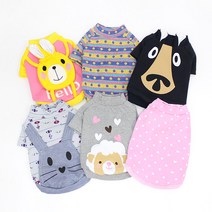 도그도그 [도그도그] 강아지옷 랜덤티셔츠2장SET 애견티셔츠, 랜덤