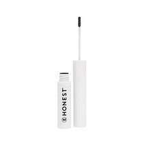 Honest Beauty Honestly Healthy 브로우 젤 브루넷 캐스터 오일 식물 유래 단백질 함유 더 풍성하고 건강한 눈썹 EWG 인증 및 비건 1.4ml(0.05액량, Clear