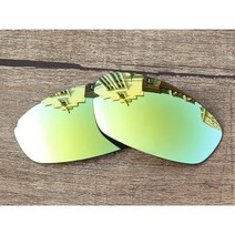 Vonxyz 24 k 미러-oakley whisker frame 용 편광 렌즈, 24K IridiumCoat Polarized