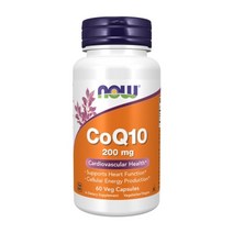 나우푸드 코엔자임큐텐 코큐텐 유비퀴논 200mg 60베지캡슐, 1개, 60정