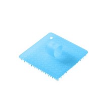 과일 야채 청소 브러시 ​​감자 당근 진흙 쉬운 청소 실리콘 다기능 주방 필터 틈새, 파란색