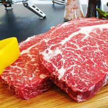 육인분 미국산 프라임급 등심 1kg, 캠핑숯불용 3cm