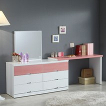 쑤리르 3단 와이드 멀티 콘솔, 색상:그린화이트