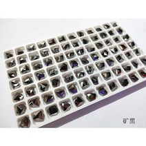 네일파츠 네일스톤8x10mm 투명/AB/샴페인 타원형 라인석 크리스탈 유리 매력적인 보석 액세서리 3D 백 포, 05 5-50pcs