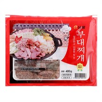 최강딜 냠냠부대찌게(400g) | 옛날과자 꽃보다오징어, 개당 중량본상품선택