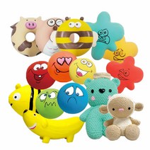 칼리 스위티 천연 라텍스 만득이 라텍스공 강아지장난감, 캐롯피쉬