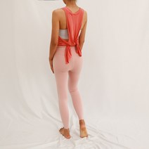 운동하는언니들 / 발리 트임 민소매 필라테스복 요가복 필라테스옷