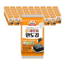 새우표 완도 프리미엄 도시락김, 4g, 54개